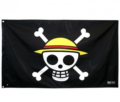 Strohhudbande Piraten Flagge von Luffy aus One Piece