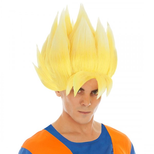 Blond Goku Perücke für Saiyajin Cosplay