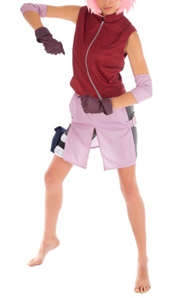 Naruto Shippuden Cosplay Kostüm von Sakura Haruno | Größen: XS - L