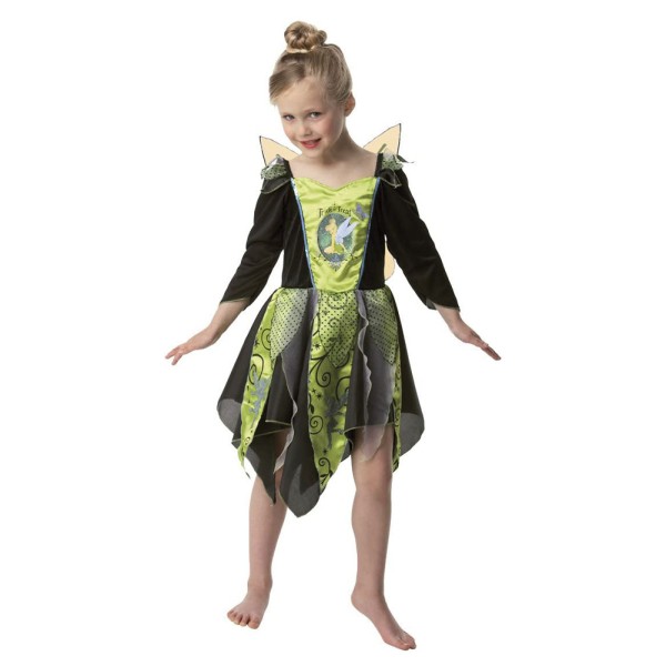 Tinkerbell Kinderkostüm | Disney Kostüm für Mädchen | Peter Pan Halloween Verkleidung