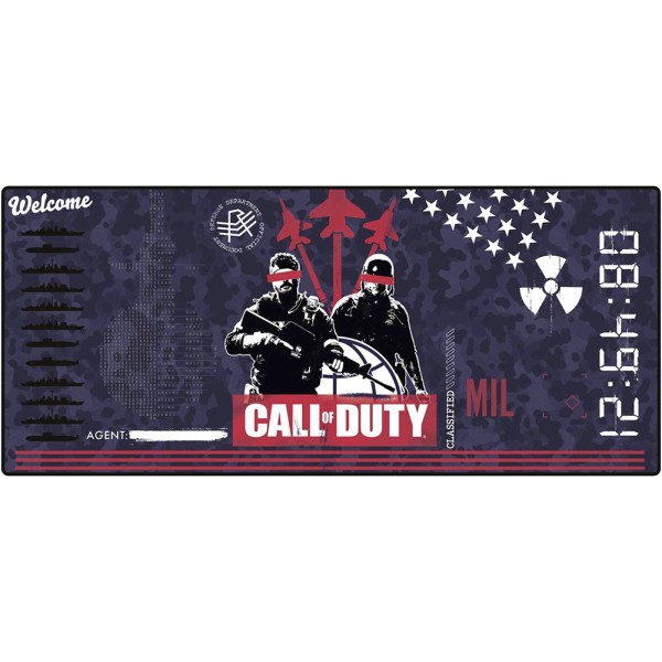 Großes Call of Duty Mauspad & Tastaturpad | Oversize Propaganda Mousepad | 80 x 35 cm