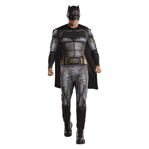 Batman Cosplay | Superheld Herren Kostüm | Justice League Overall | Standardgröße