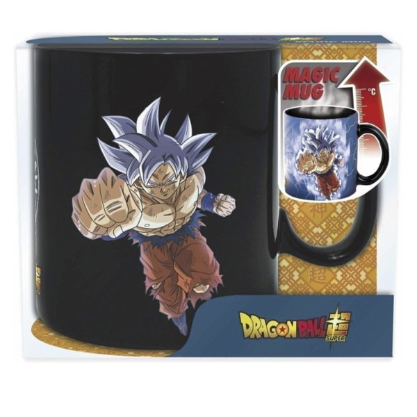 Große Dragon Ball Super Tasse | Heat Change Mug | Goku vs. Jiren Zaubertasse | 460 ml