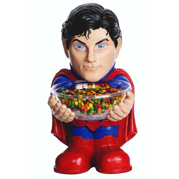 Superman Süßigkeitenspender mit Schale